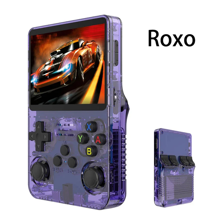 R36S 64G Linux Video Game Console + 15.000 + IPS Screen 3.5 Inch Video Game Console