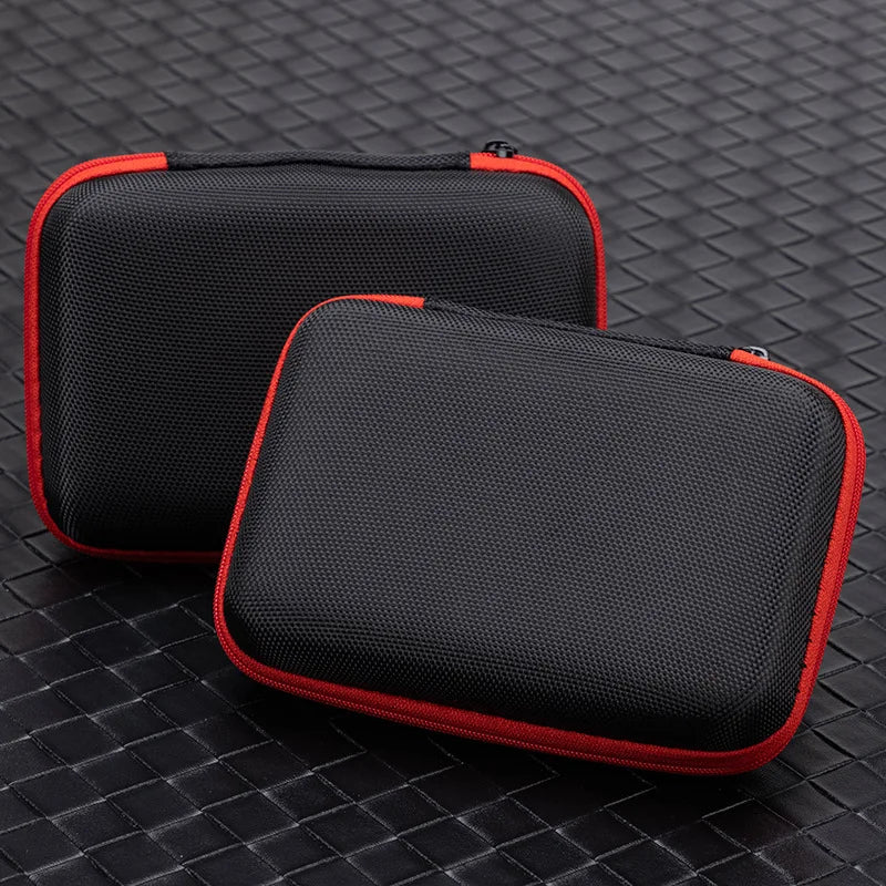 Kit 4 em 1: Capa + Película de Vidro para Console de Jogos R36S, Bolsa de Transporte com Cordão, Protetor de Tela e Película de Vidro Temperado para R36S